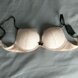 Victoria secret pink lace bombshell bra